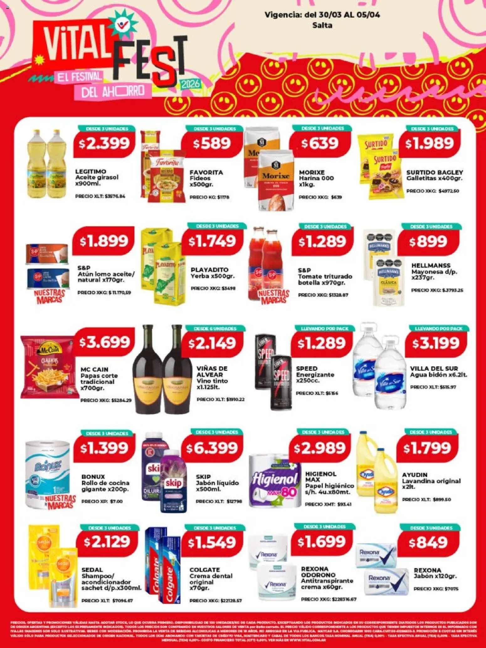 Vista previa del folleto de la tienda Vital válido desde el 30/03/2026 
