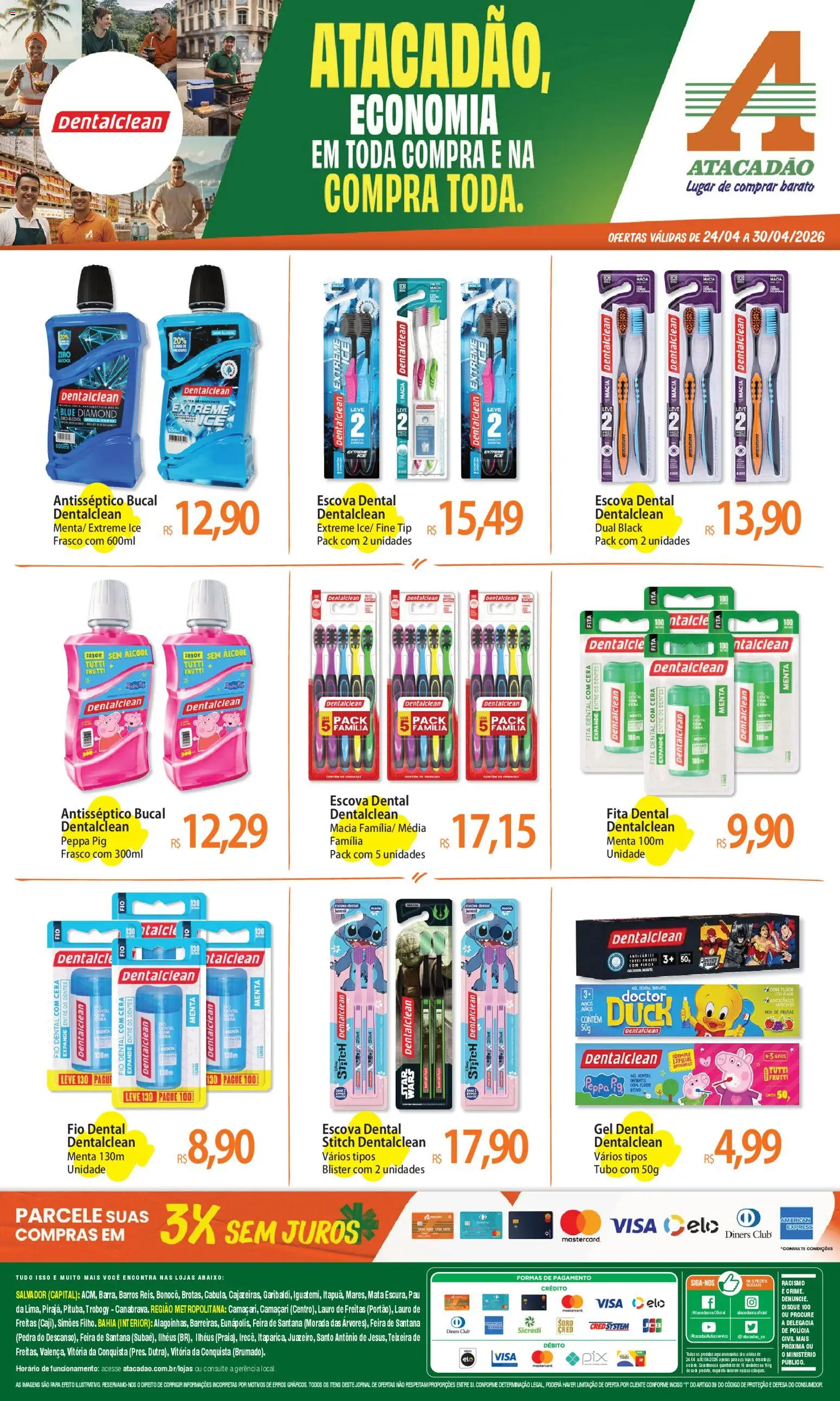 Pré-Visualização do folheto "Atacadão ofertas - BA" da loja Atacadão válido a partir de 24/04/2026