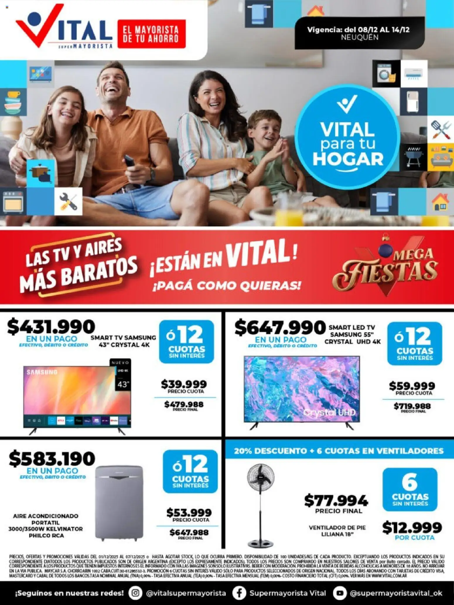 Vista previa del folleto de la tienda Vital válido desde el 08/12/2025 