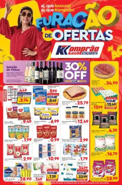 Pré-Visualização do folheto "Ofertas da semana" da loja Komprao Atacadista válido a partir de 26/07/2025