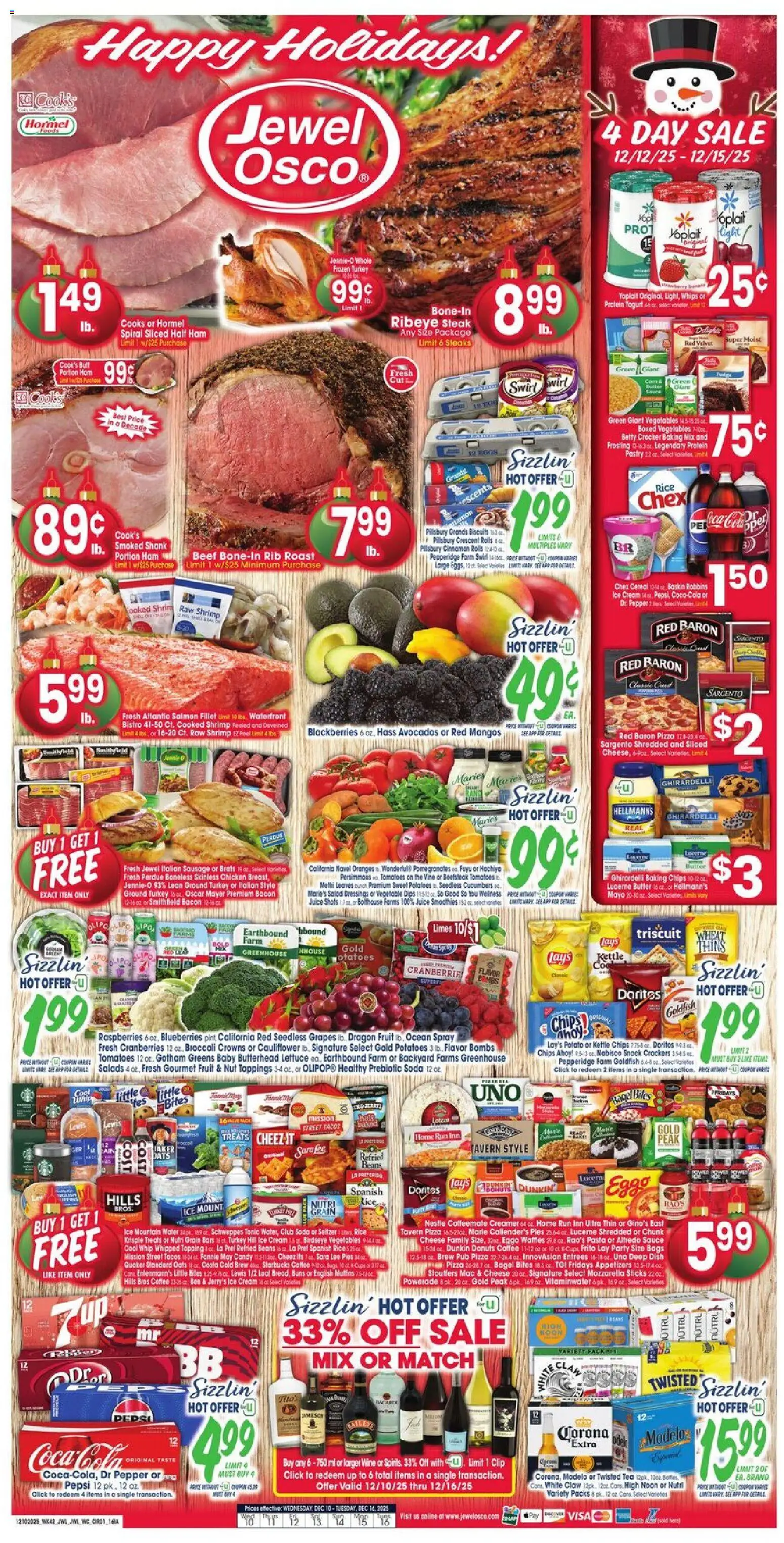 Ad Preview of Jewel Osco Weekly Ad - IA from 12/10/2025