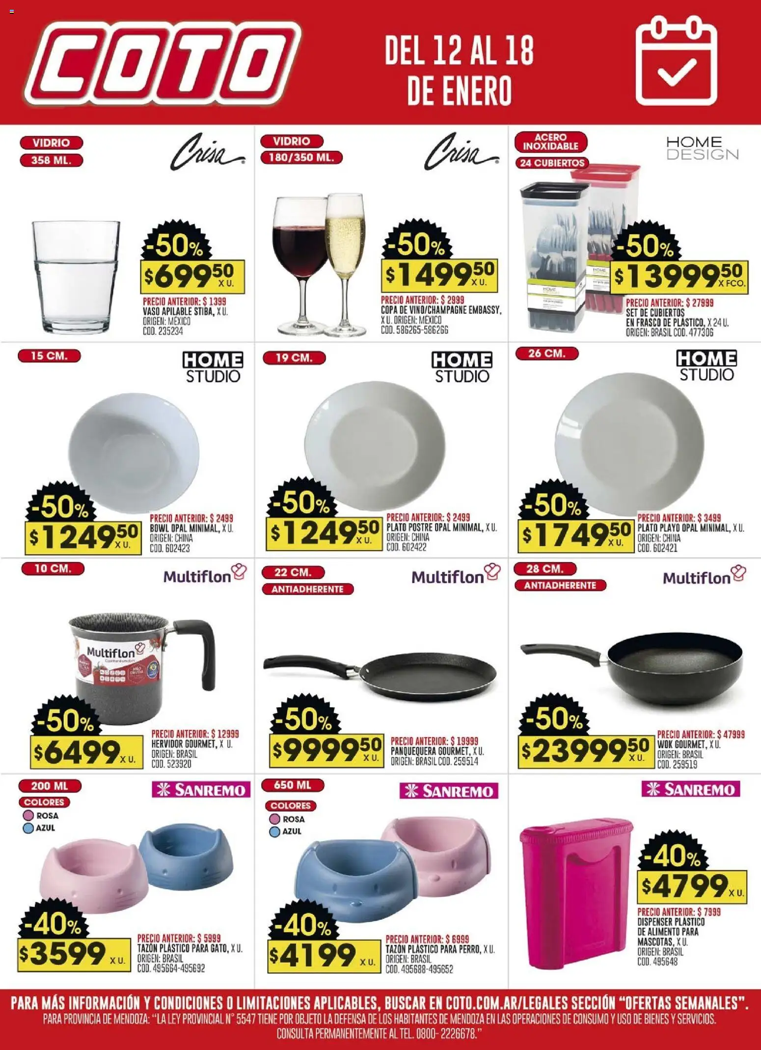 Vista previa del folleto de la tienda Coto válido desde el 12/01/2026 