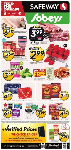 Preview of leaflet Weekly Flyer - SK from shop Safeway is valid from Jan 22, 2026