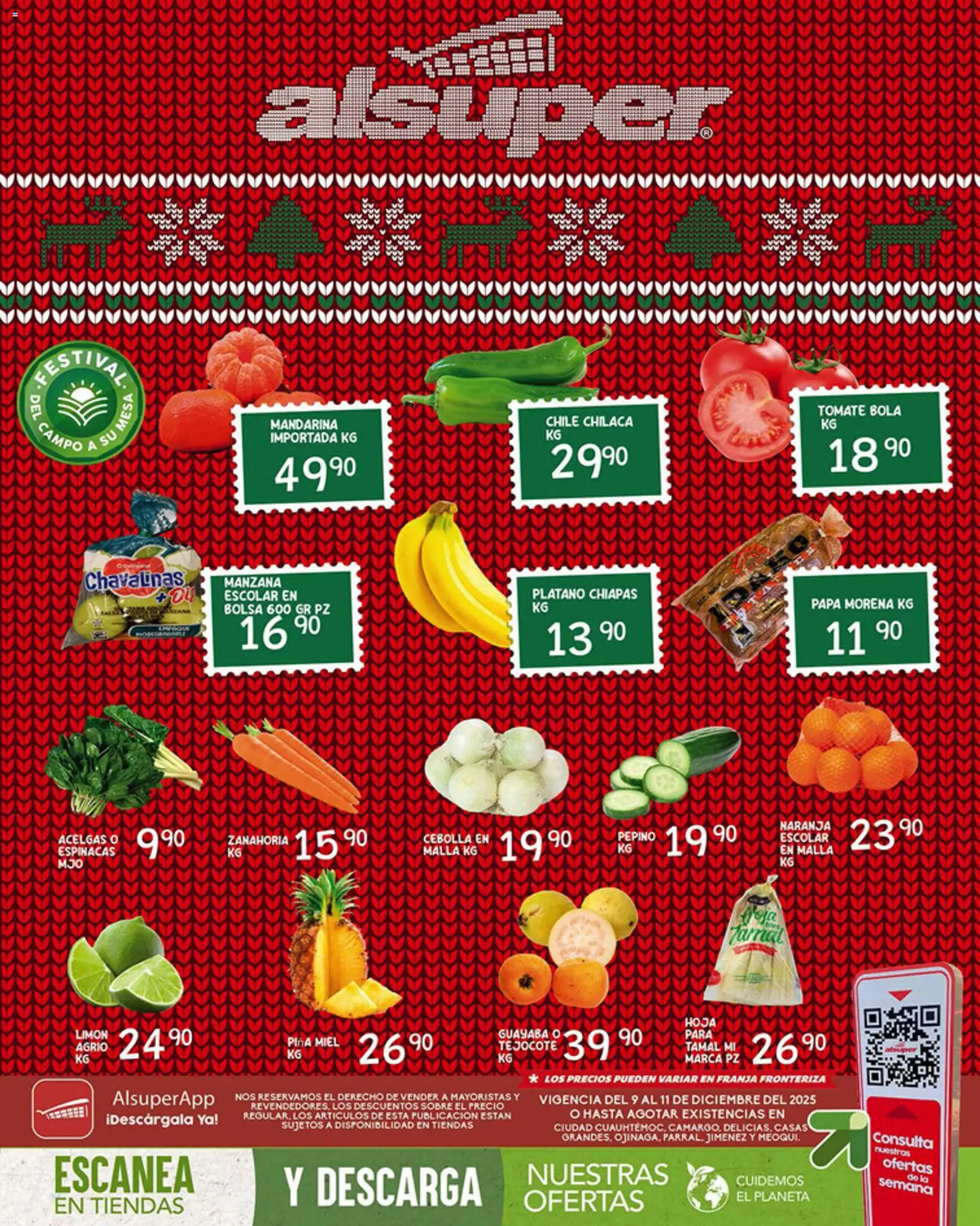 Vista previa las ofertas de la tienda Alsuper - Folleto desde el 09/12/2025 