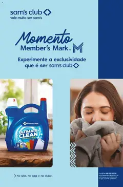 Pré-Visualização do folheto "Ofertas Momento Members Mark" da loja Sam's Club válido a partir de 07/08/2025