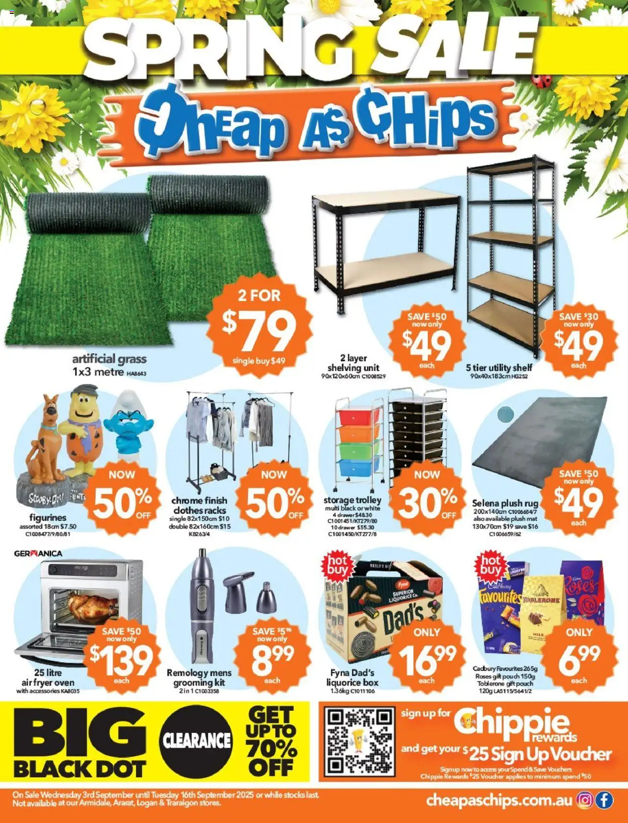 Cheap as Chips catalogue valid from 03/09/2025 - page 1