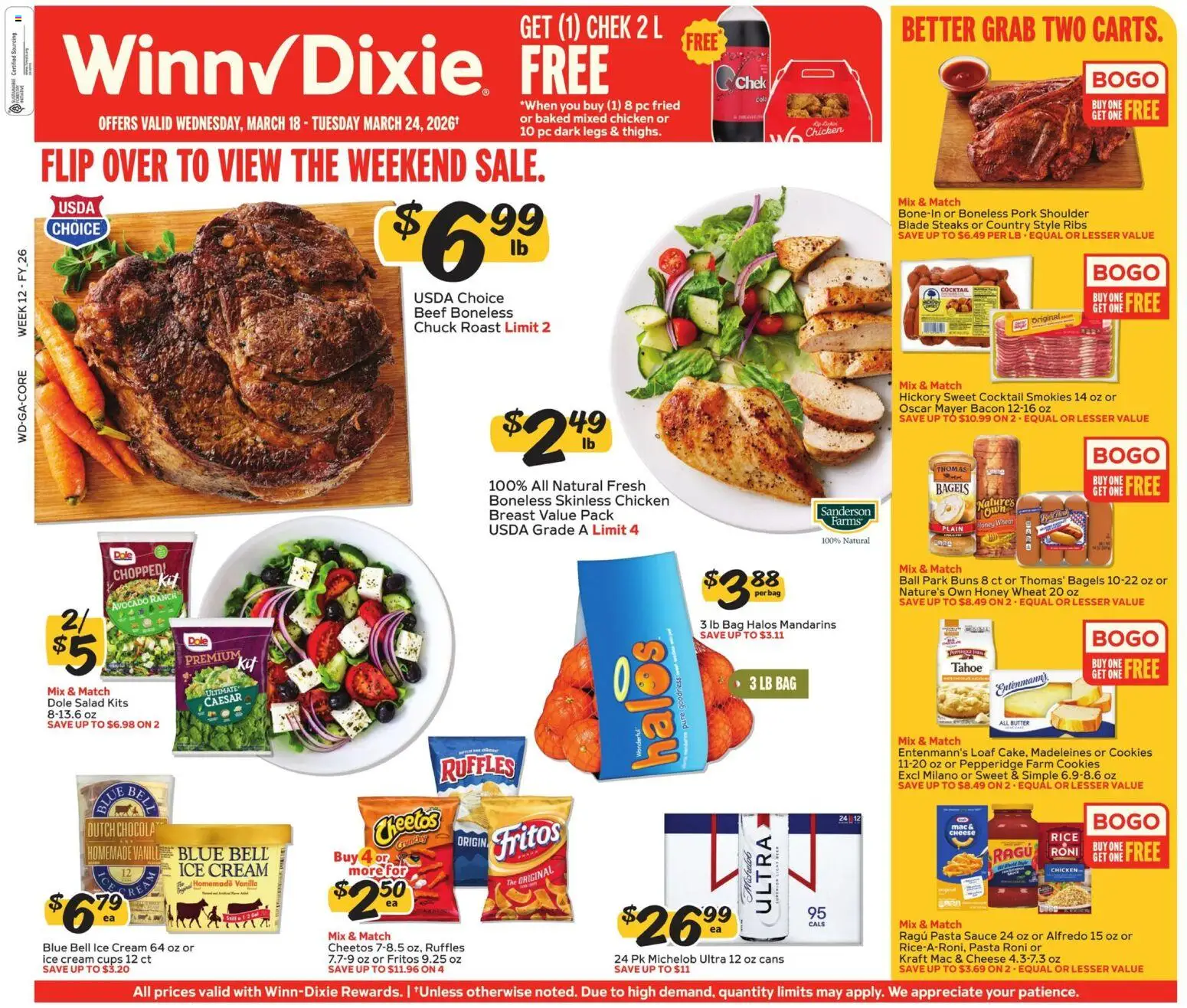 Ad Preview of Winn Dixie Winn Dixie Weekly Ad from 03/18/2026