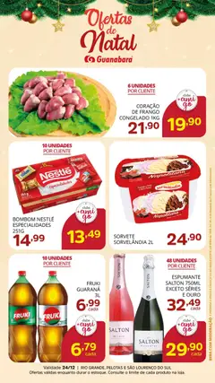 Pré-Visualização do folheto "Ofertas da semana" da loja Supermercado Guanabara válido a partir de 24/12/2025