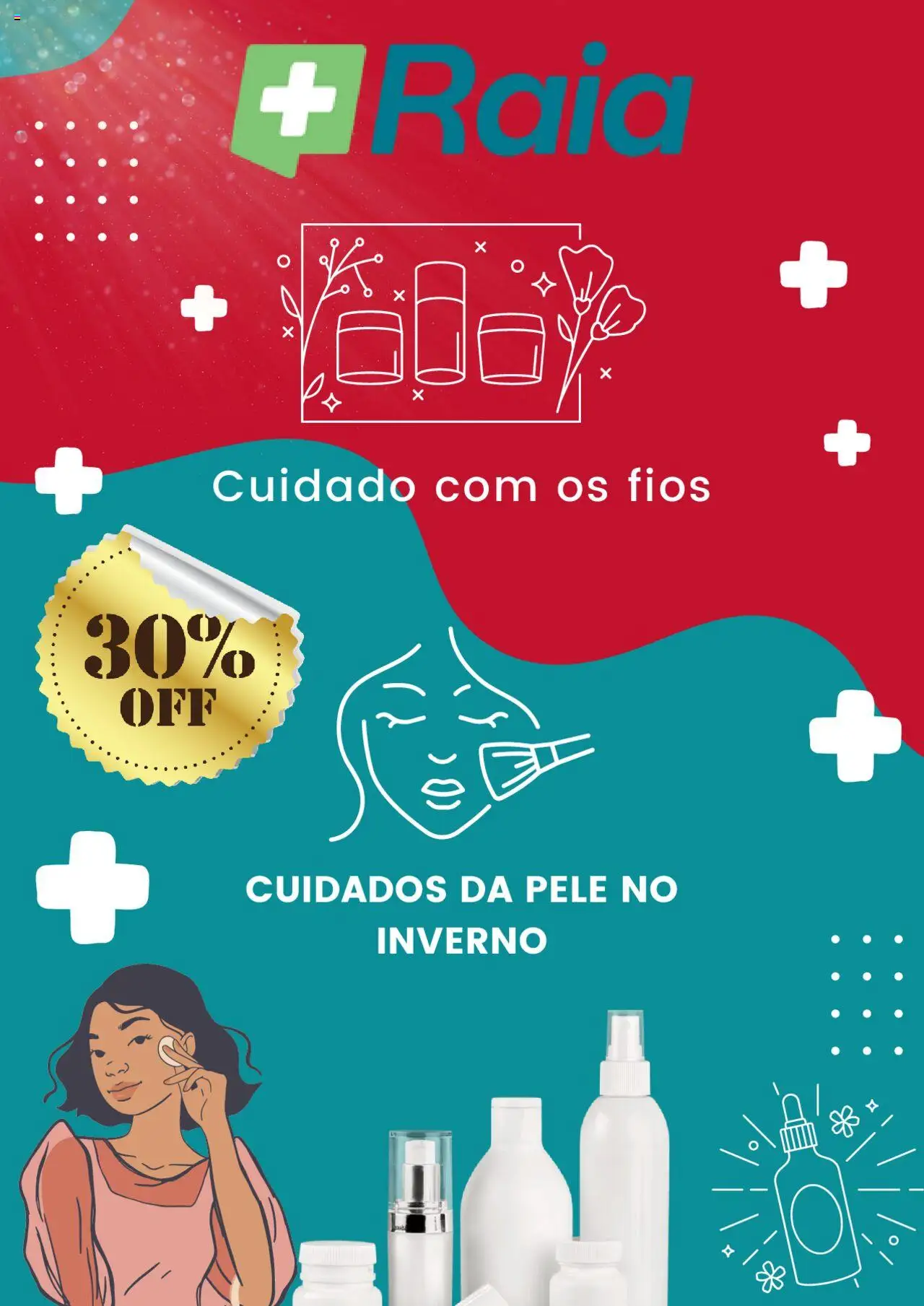 Droga Raia folheto "Catálogo atual" válido a partir de 18/08/2025 - número de página 1