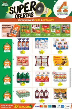 Pré-Visualização do folheto "Ofertas - SC" da loja Atacadão válido a partir de 20/10/2025