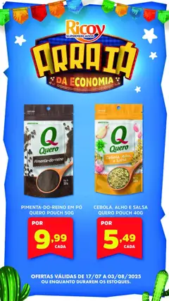 Pré-Visualização do folheto "Ofertas da semana" da loja Ricoy válido a partir de 17/07/2025