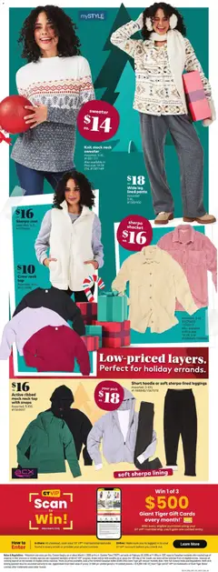 Preview of leaflet Weekly Flyer from shop Giant Tiger is valid from Dec 10, 2025 | Page: 11