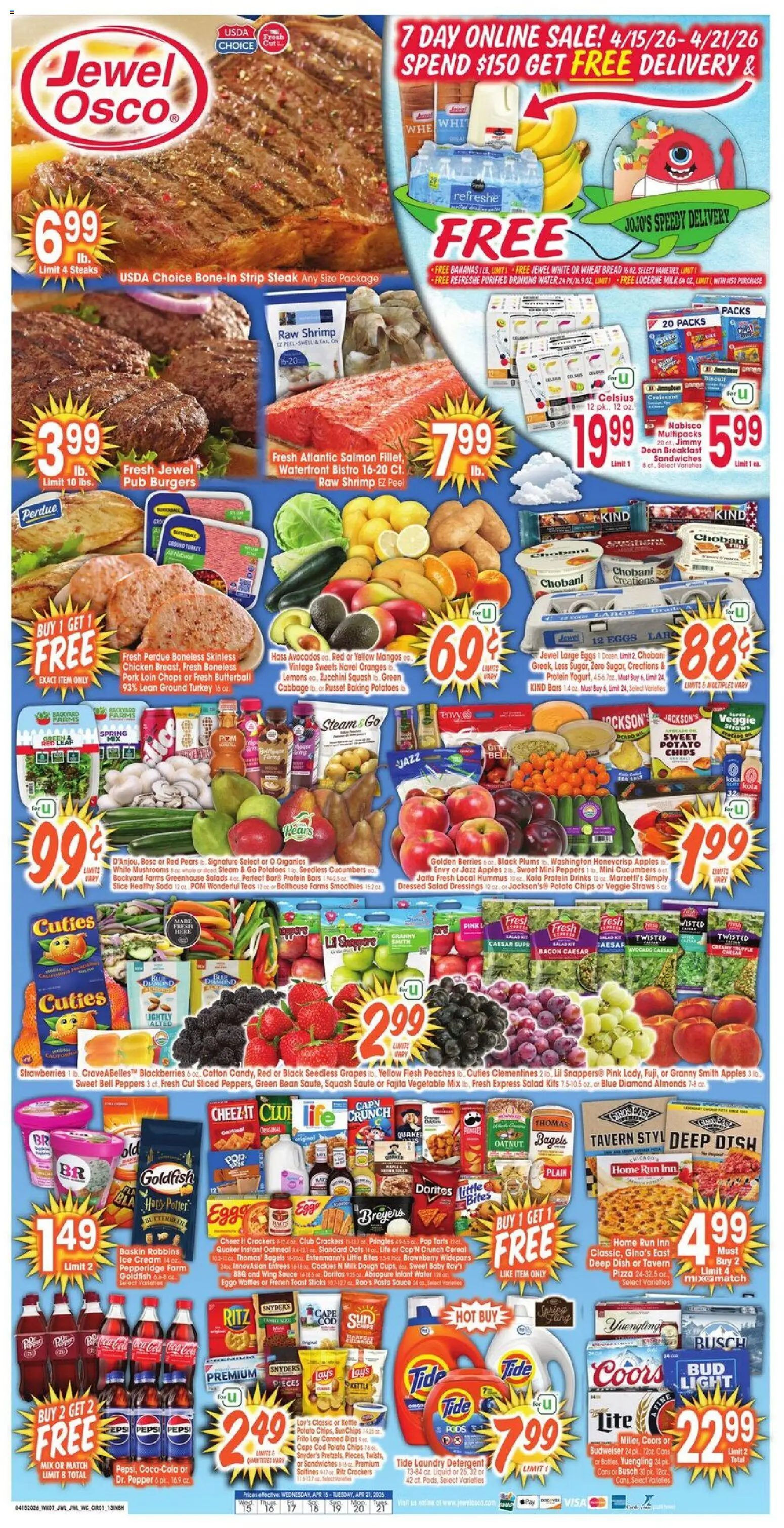 Ad Preview of Jewel Osco Jewel Osco Weekly Ad - IN from 04/15/2026