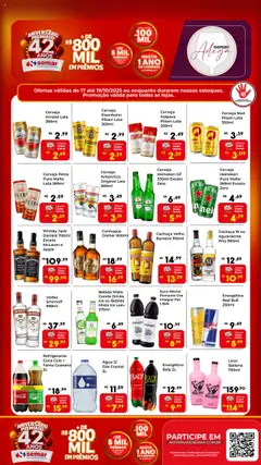 Pré-Visualização do folheto "Ofertas Adega" da loja Semar Supermercado válido a partir de 17/10/2025