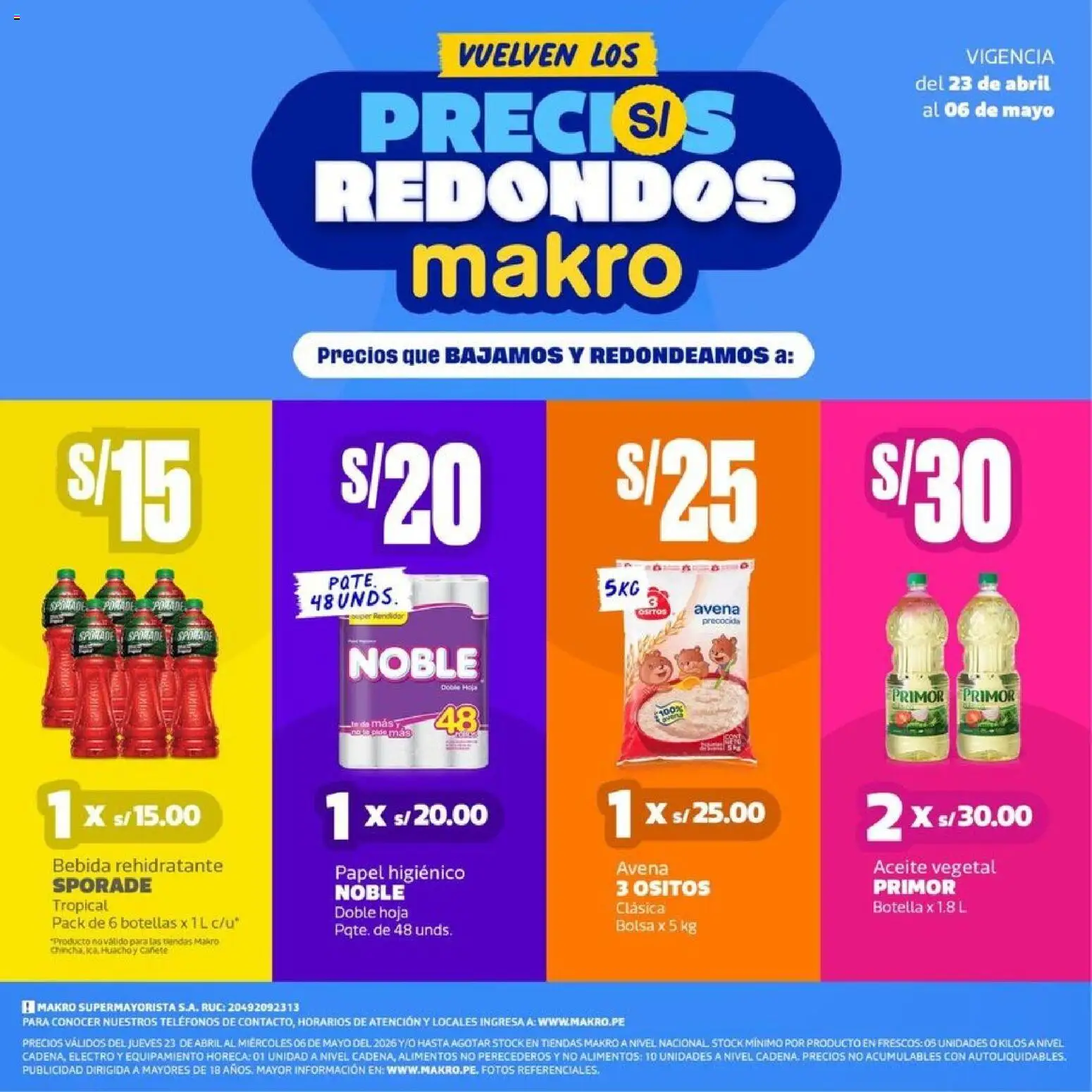 Vista previa de Makro catálogo de la tienda Makro válido desde 23/04/2026