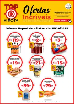 Pré-Visualização do folheto "Ofertas Top" da loja Hirota Food válido a partir de 25/10/2025
