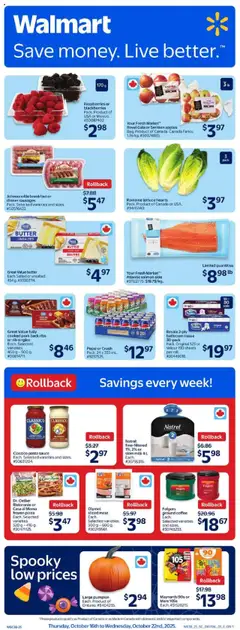 Preview of leaflet Weekly flyer - Kemptville from shop Walmart is valid from Oct 16, 2025