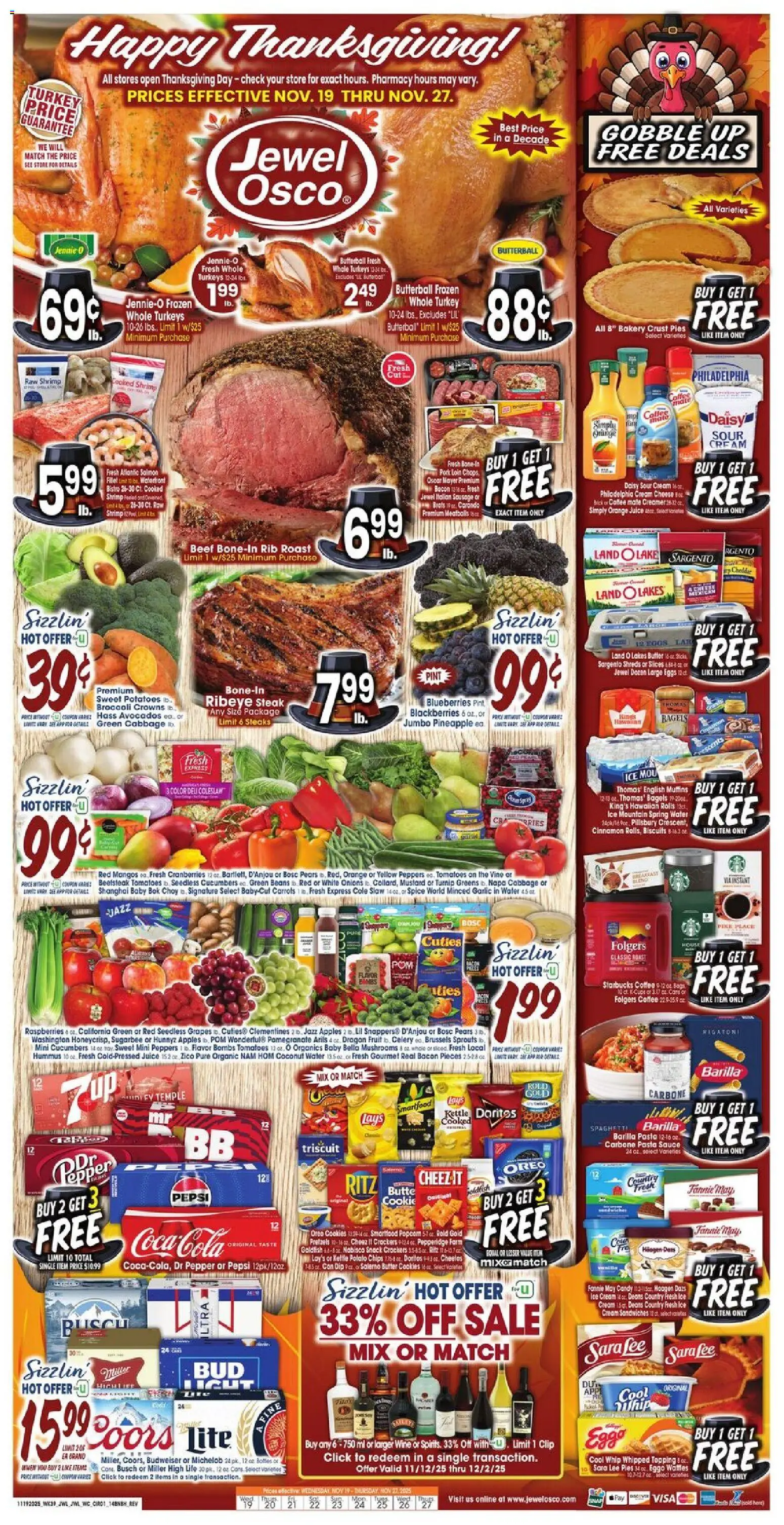 Ad Preview of Jewel Osco Weekly Ad from 11/19/2025