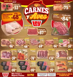 Vista previa las ofertas de la tienda Casa Ley - Casa Ley folleto Carnes y Aves La Paz desde el 07/03/2026 