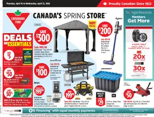 Preview of leaflet Canadian Tire weekly flyer from shop Canadian Tire is valid from Apr 16, 2026