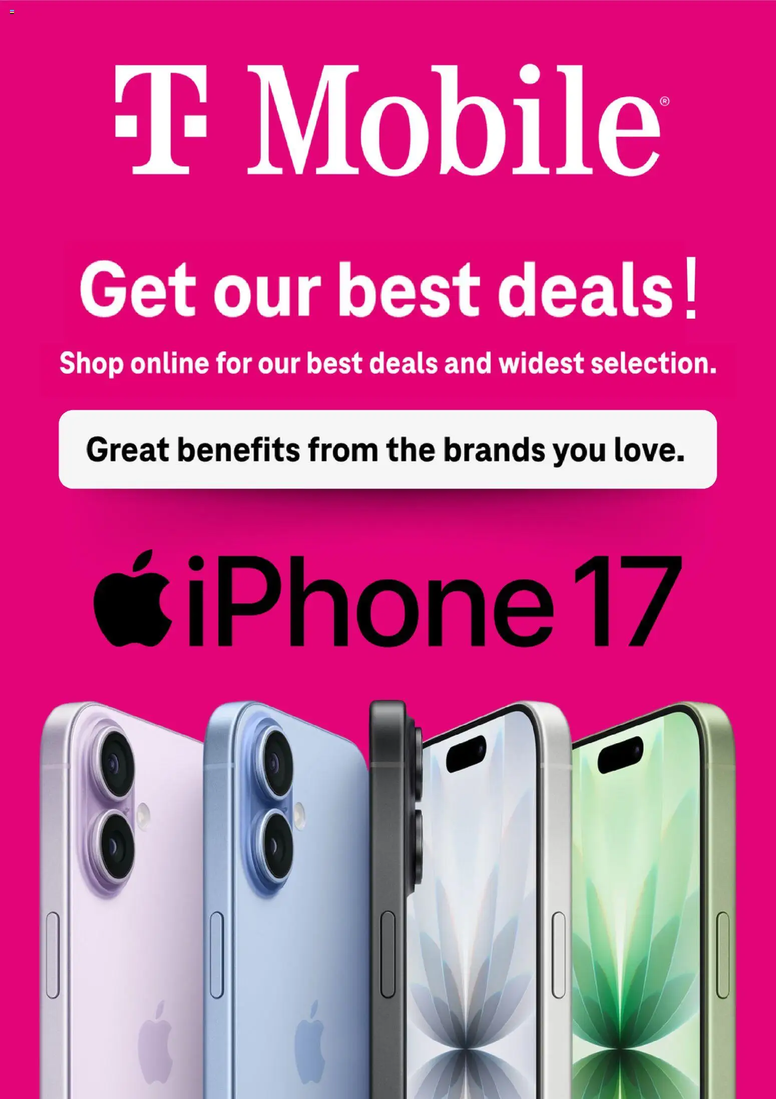 Ad Preview of T-mobile Monthly Ad from 12/01/2025