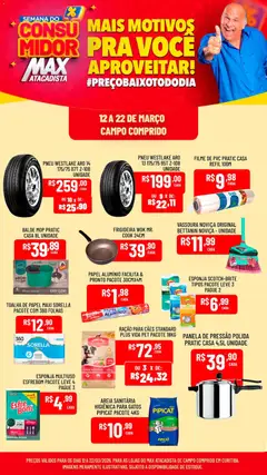 Pré-Visualização do folheto "Max Atacadista ofertas Semana do Consumidor" da loja Max Atacadista válido a partir de 12/03/2026