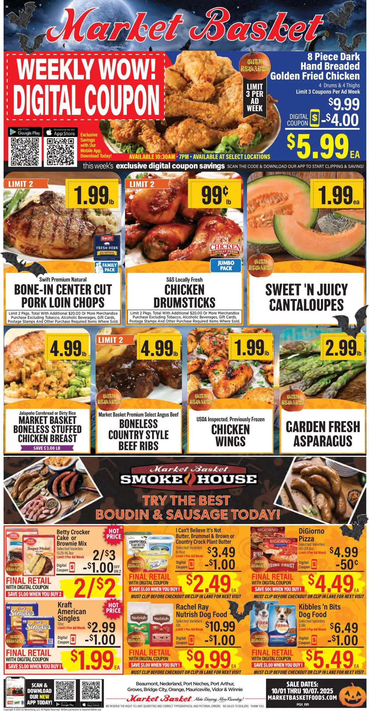 Market Basket Southeast Texas from 10/01/2025 - Flyer - Page number 1