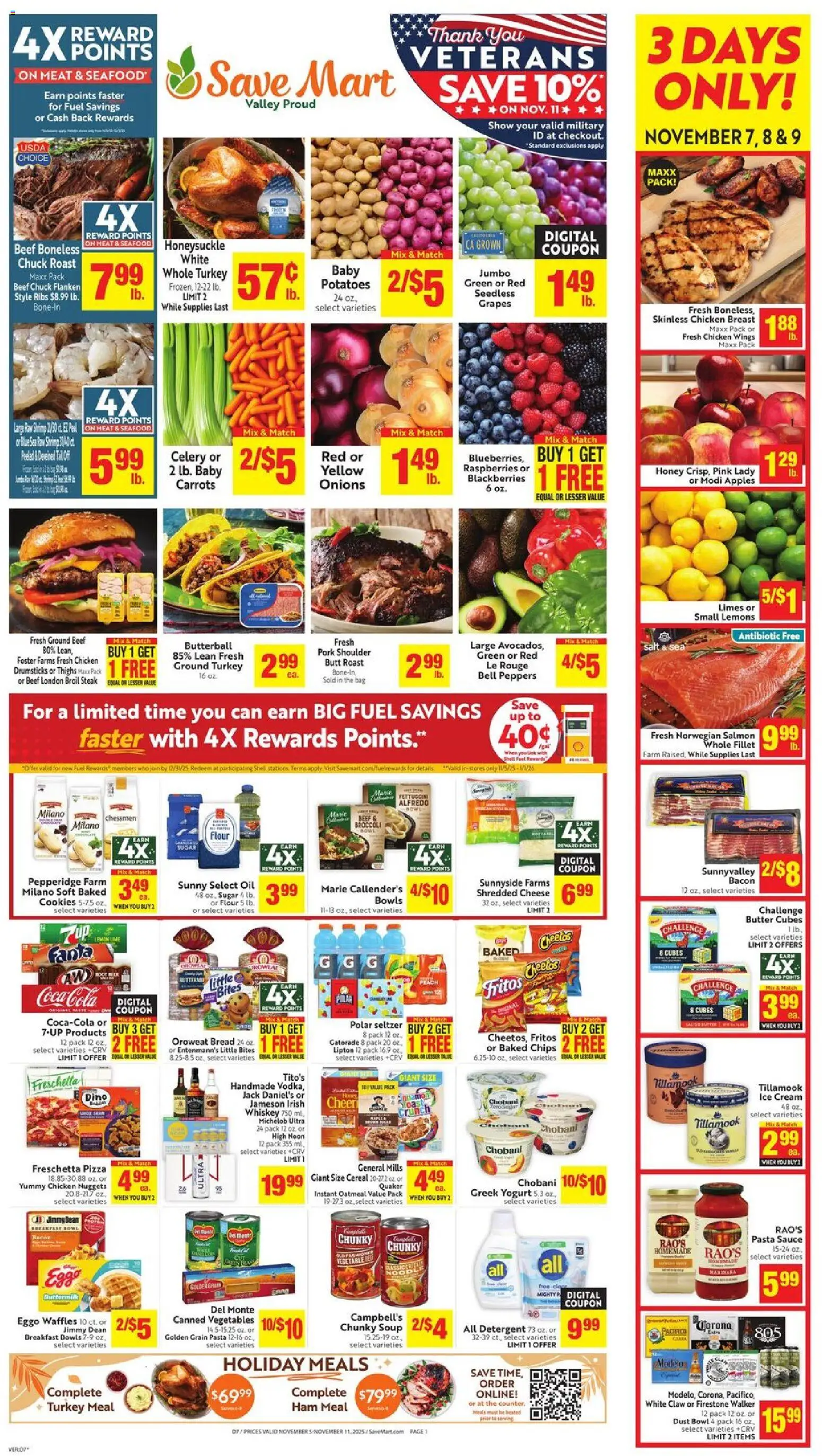 Ad Preview of Save Mart Weekly - CA from 11/05/2025