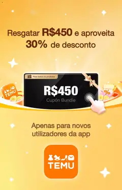 Pré-Visualização do folheto "Temu" da loja Descubra válido a partir de 02/07/2025