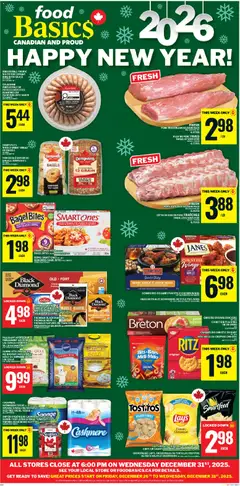 Preview of leaflet Kanata from shop Food Basics is valid from Dec 25, 2025