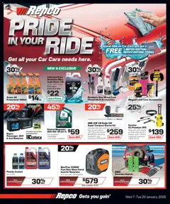 Preview of catalogue Catalogue from shop Repco valid 07/01/2026