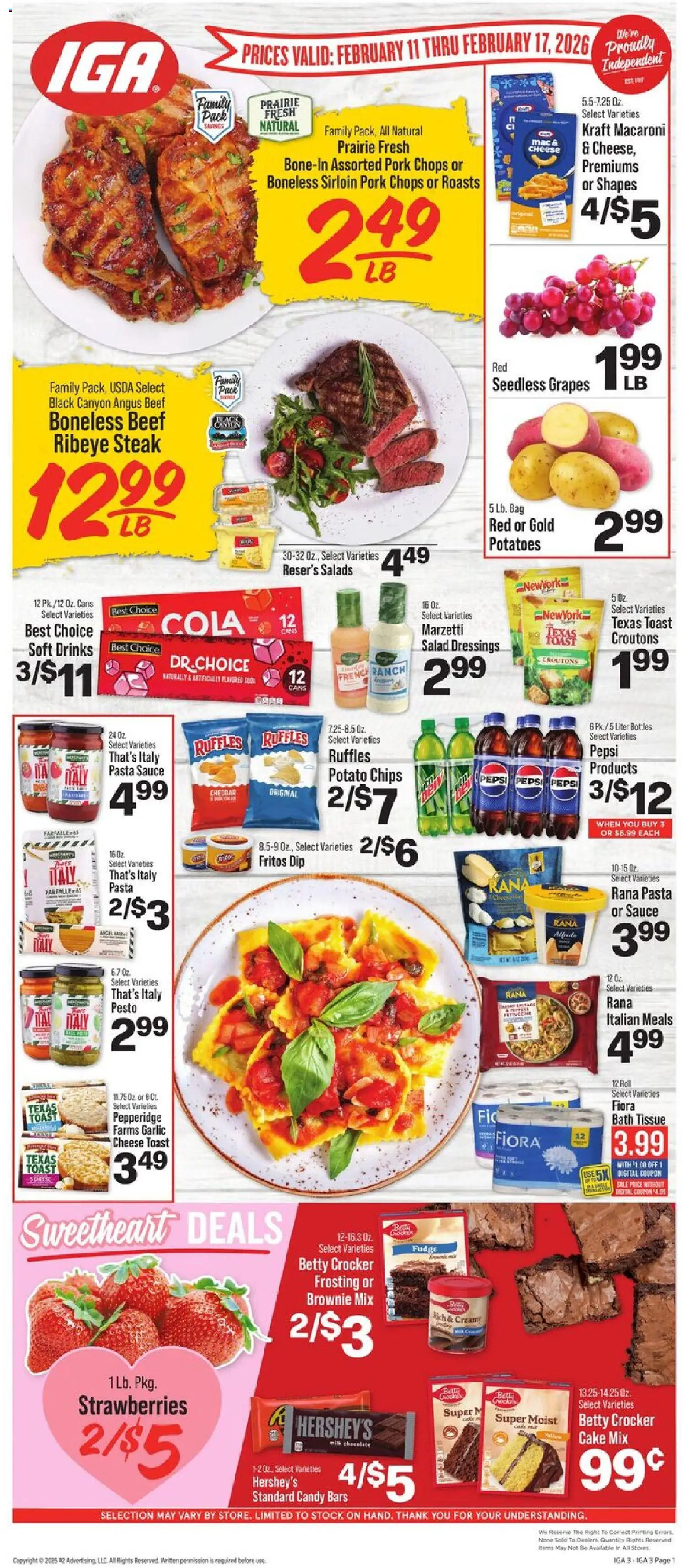Ad Preview of IGA Weekly Ad from 02/11/2026