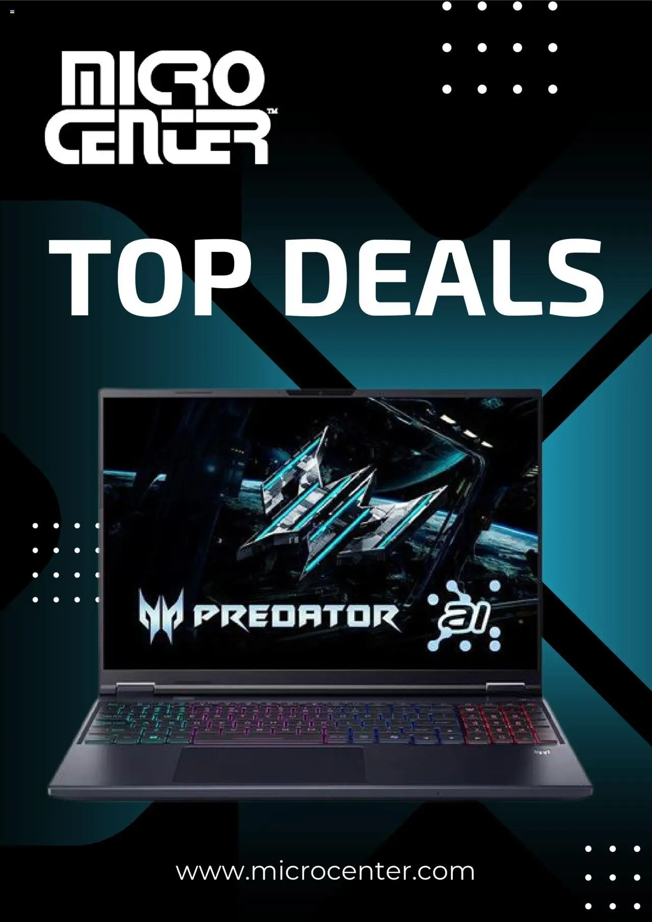 Micro Center Monthly Ad from 07/01/2025 - Flyer - Page number 1