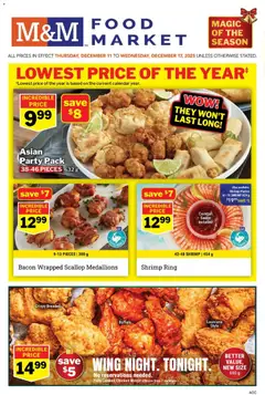 Preview of leaflet Weekly flyer / circulaire from shop M&M Food Market is valid from Dec 11, 2025