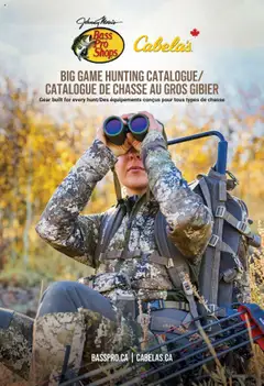 Preview of leaflet Big Game Hunting Catalogue from shop Cabelas is valid from Aug 14, 2025