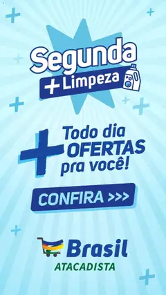 Pré-Visualização do folheto "Ofertas do Dia" da loja Brasil Atacadista válido a partir de 11/08/2025