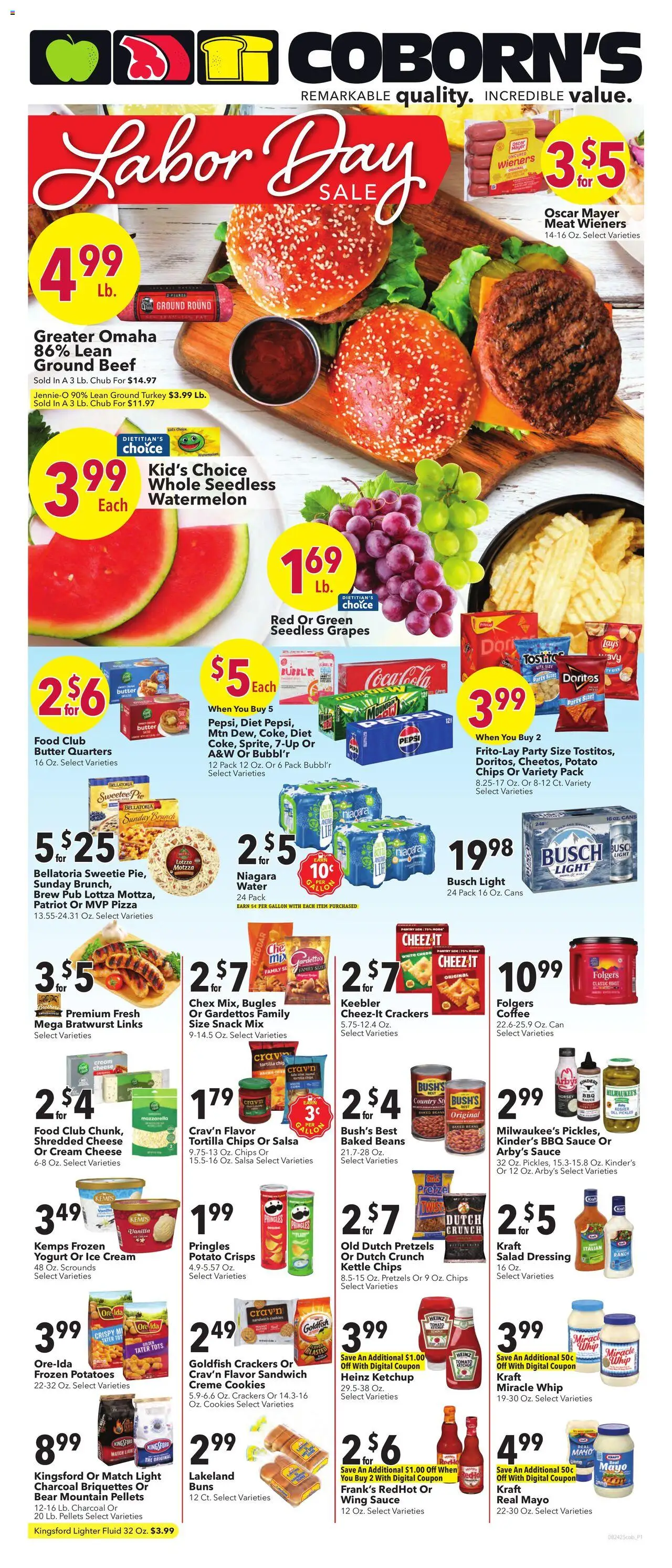 Coborn's Weekly Ad from 08/27/2025 - Flyer - Page number 1