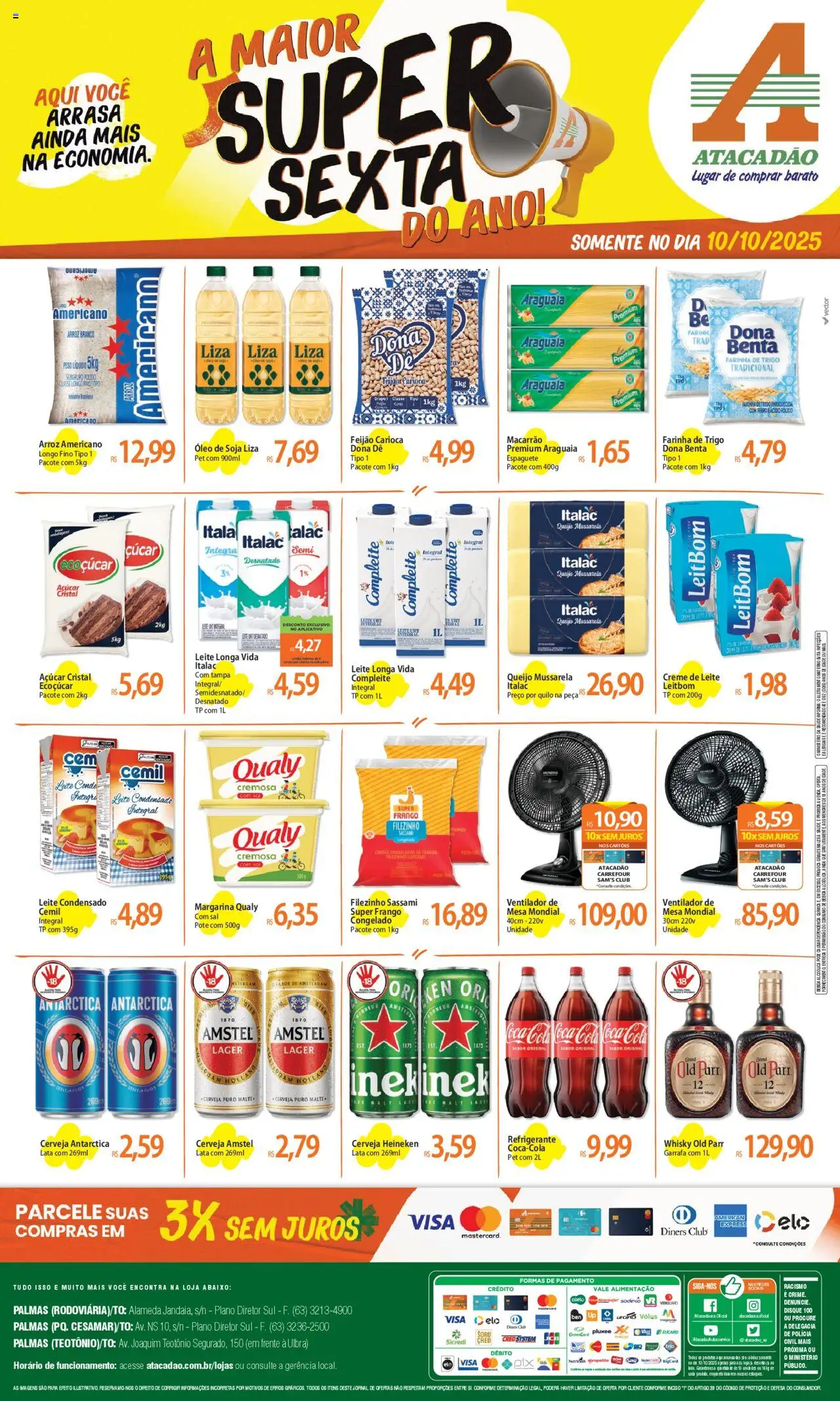Atacadão folheto "Ofertas - TO" válido a partir de 10/10/2025 - número de página 1