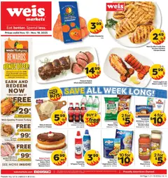 Ad Preview of Weis Weekly Circular - NY from 11/13/2025