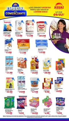 Pré-Visualização do folheto "Encarte - SP" da loja Assaí Atacadista válido a partir de 09/02/2026