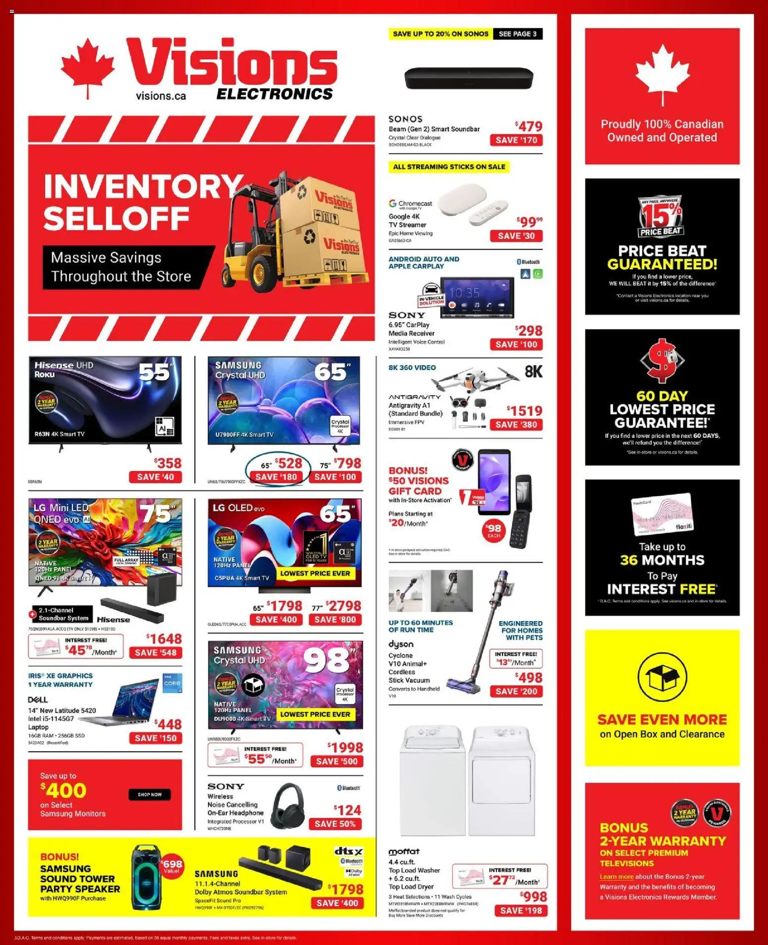 Preview of leaflet Visions weekly flyer / circulaire from shop Visions is valid from Mar 20, 2026