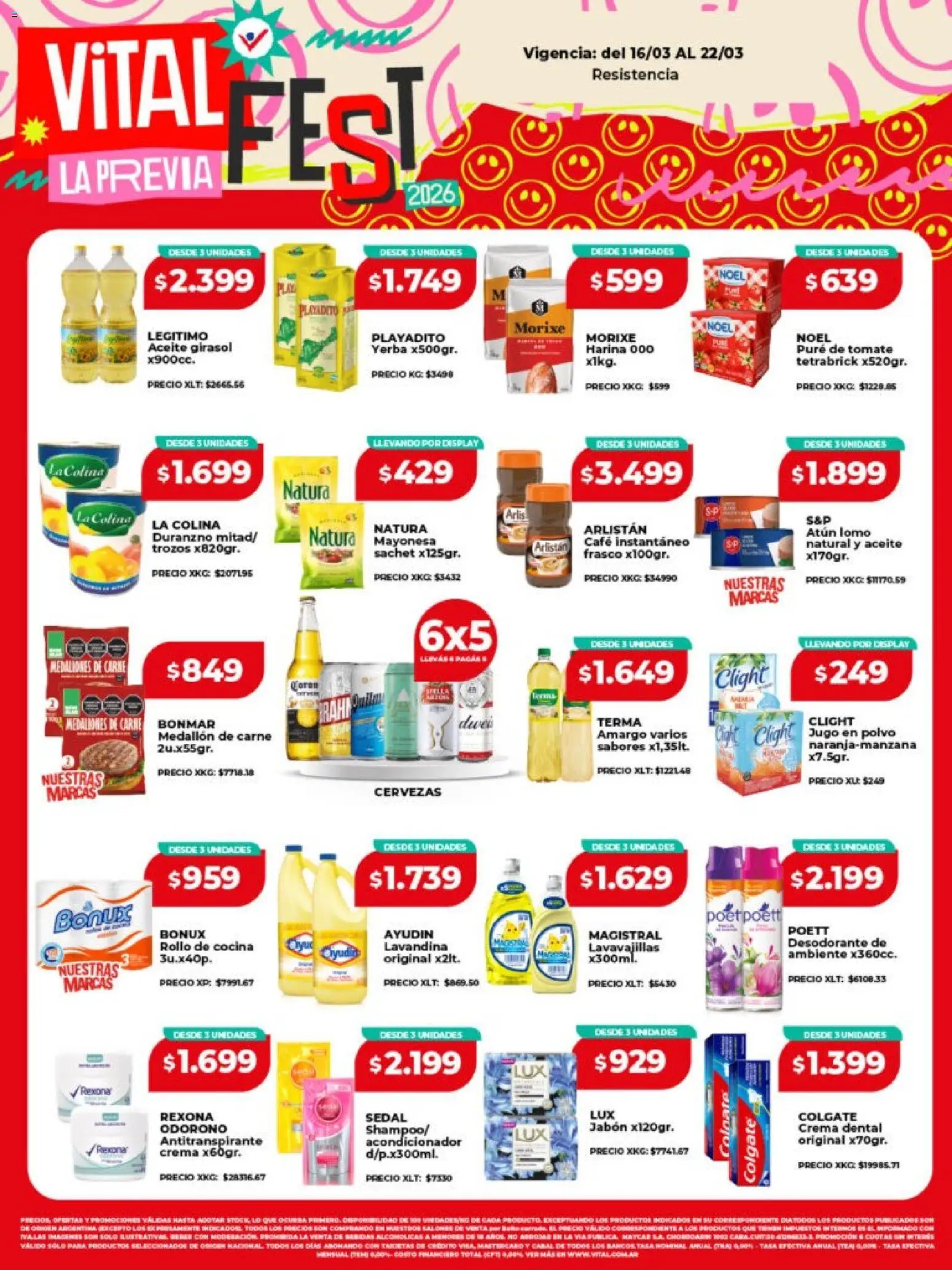 Vista previa del folleto de la tienda Vital válido desde el 16/03/2026 