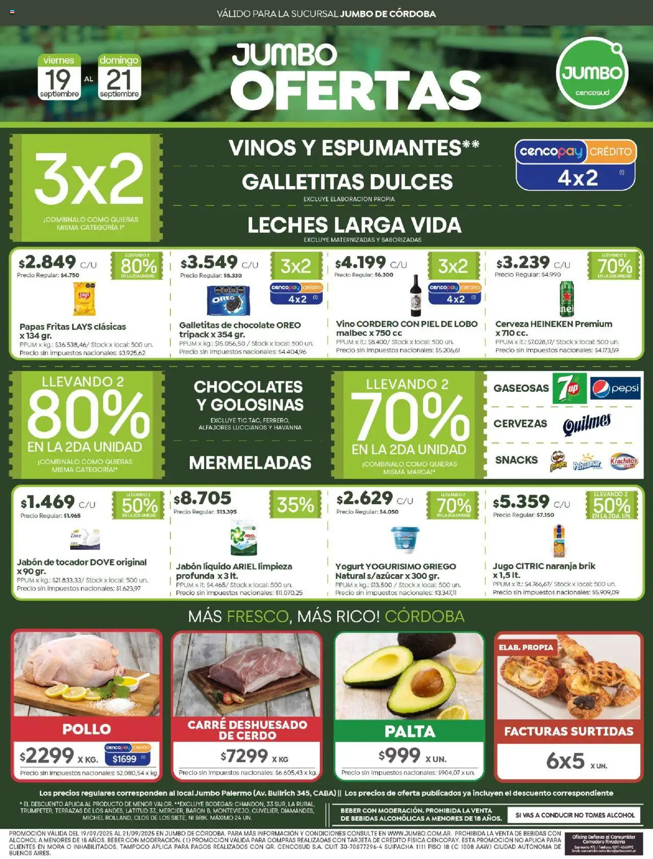 Jumbo Ofertas | Córdoba del 19/09/2025 >> Catálogo