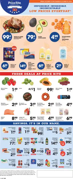Ad Preview of Price Rite Weekly Ad from 10/10/2025