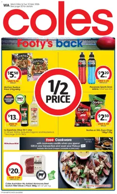 Preview of catalogue Coles catalogue WA from shop Coles valid 04/03/2026