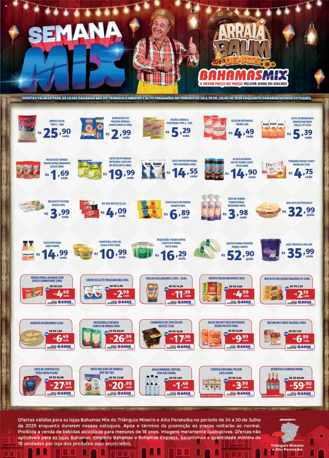 Bahamas Mix folheto "Ofertas da semana" válido a partir de 24/07/2025 - número de página 1