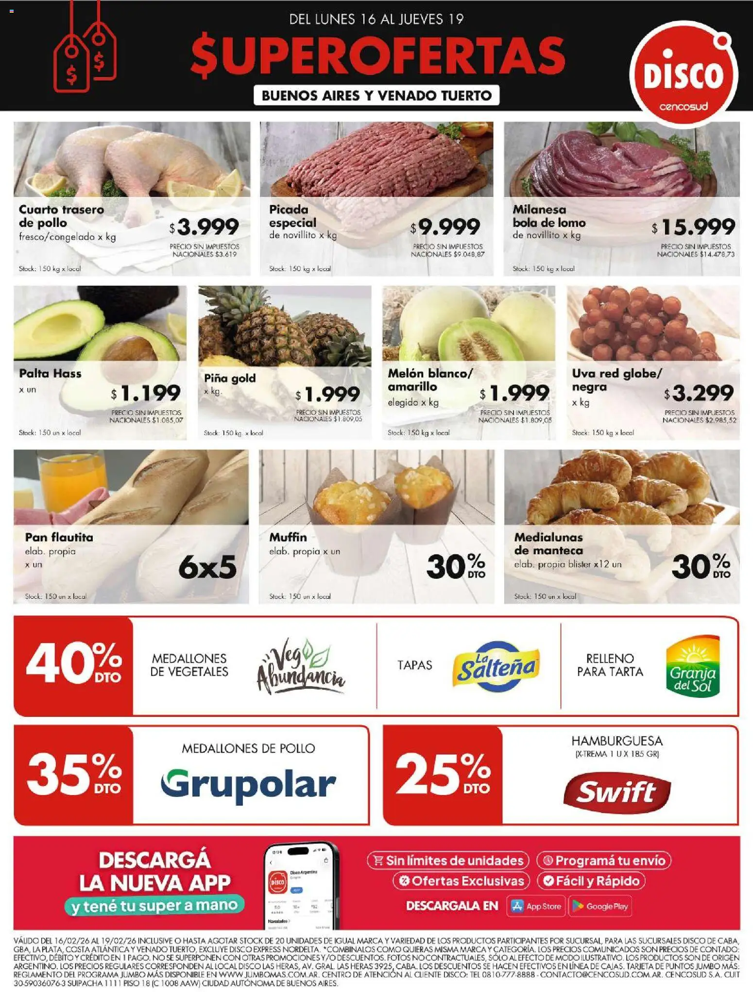Vista previa del folleto de la tienda Disco válido desde el 16/02/2026 
