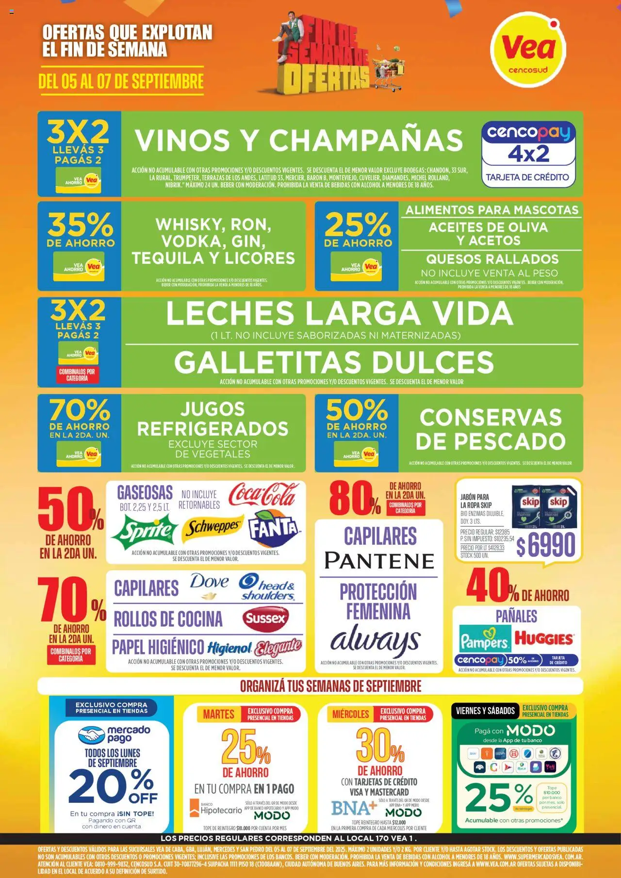 Vea Ofertas del 05/09/2025 >> Catálogo