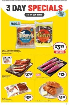 Preview of catalogue 3 Day Specials QLD from shop IGA valid 20/02/2026