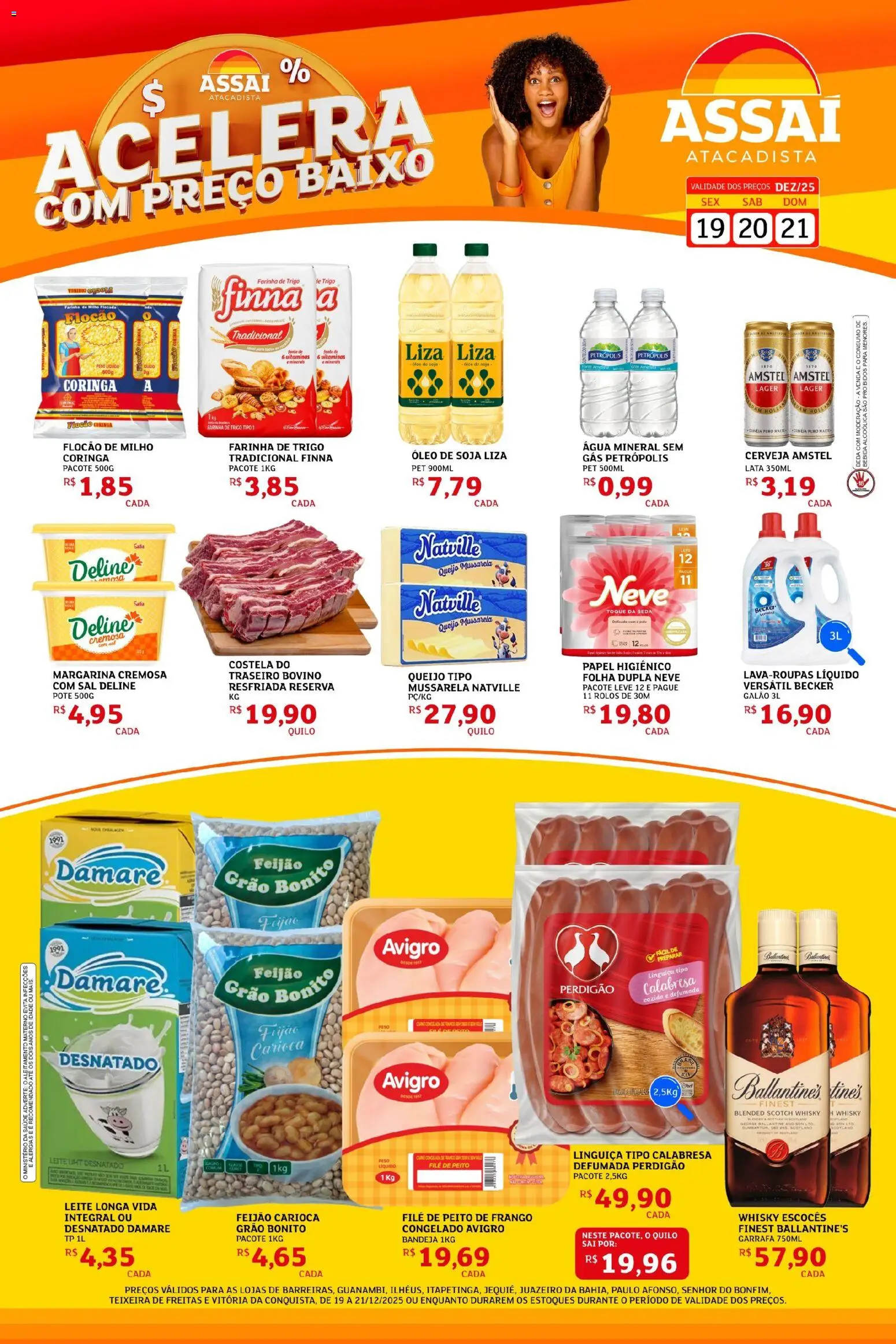 Pré-Visualização do folheto "Encarte - BA" da loja Assaí Atacadista válido a partir de 19/12/2025